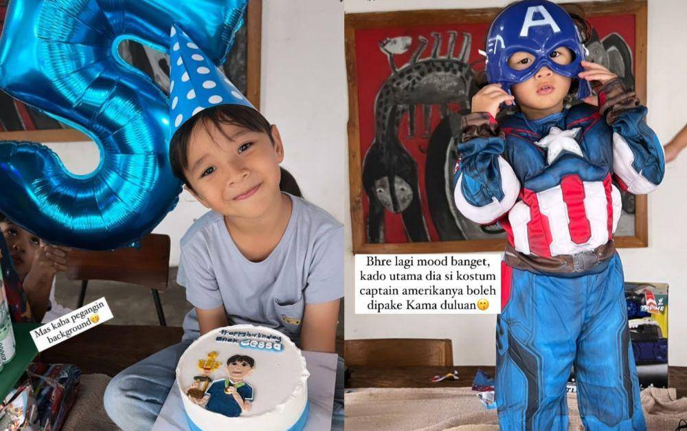 momen Bhre Kata ultah ke-5 (instagram.com/zaskiadyamecca)