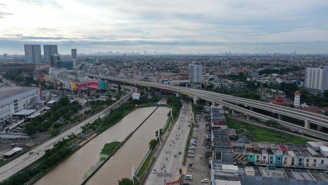 Jalan Tol Becakayu Ruas Jakasampurna-Margajaya. (Doc: Waskita Toll Road)