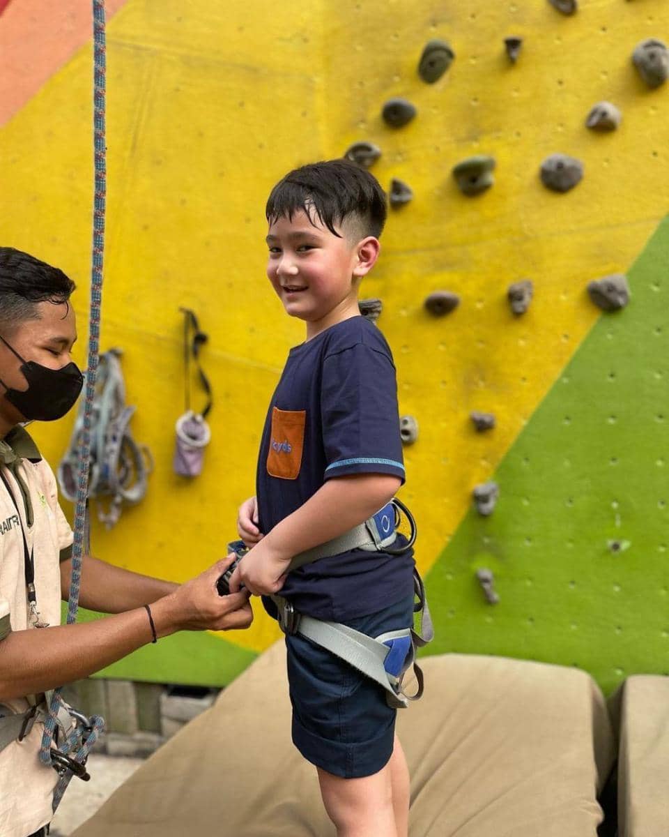 potret ceria Rafathar (instagram.com/shela_lala96/)