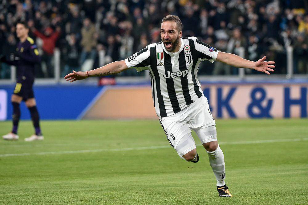 Gonzalo higuain (twitter.com/championsleague)