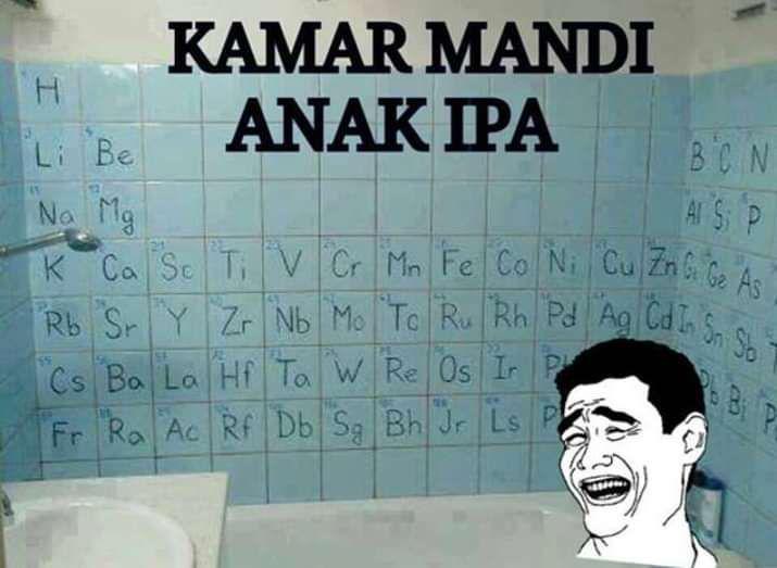 9 Meme Tentang Anak IPA, Bikin Ngakak Kocak!