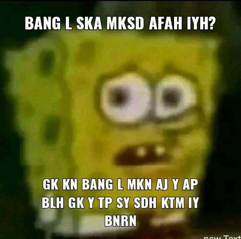 meme gak percaya (instagram.com/timunlah)