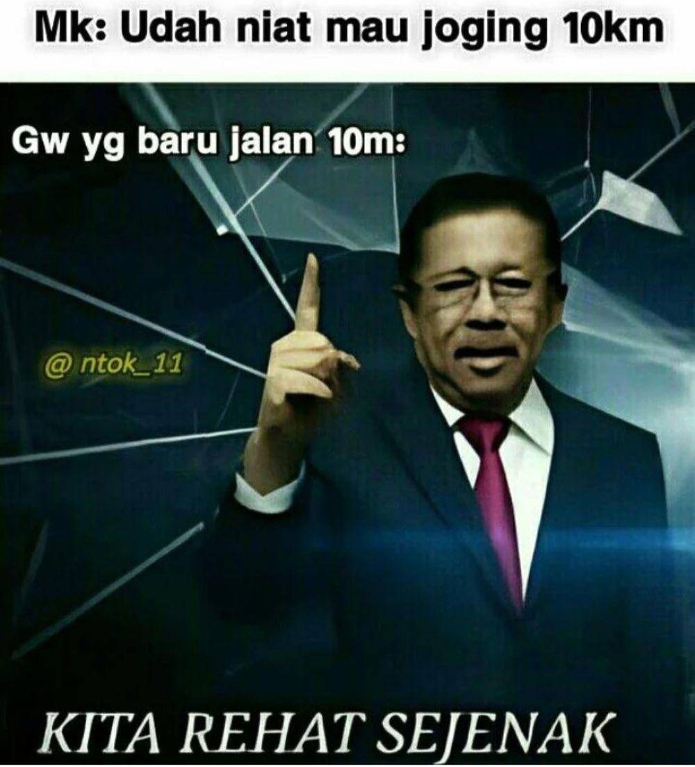meme rehat sejenak (instagram.com/pelosok_meme)