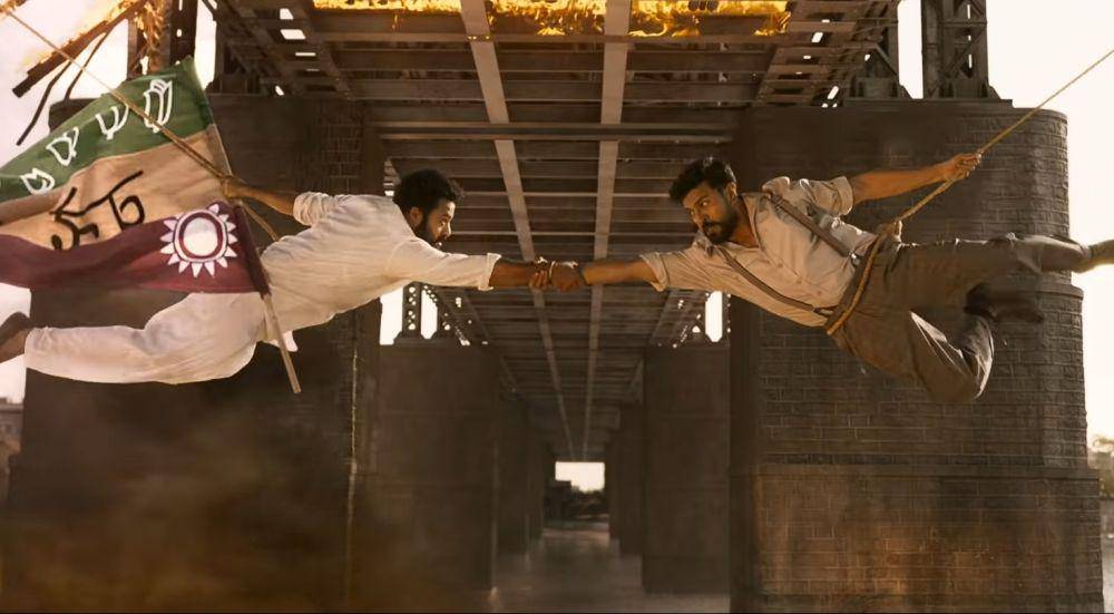 cuplikan film RRR (dok. DVV Entertainments/RRR)