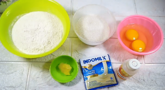 ilustrasi bahan-bahan bolu tempe kukus (youtube.com/Ria Susiami)