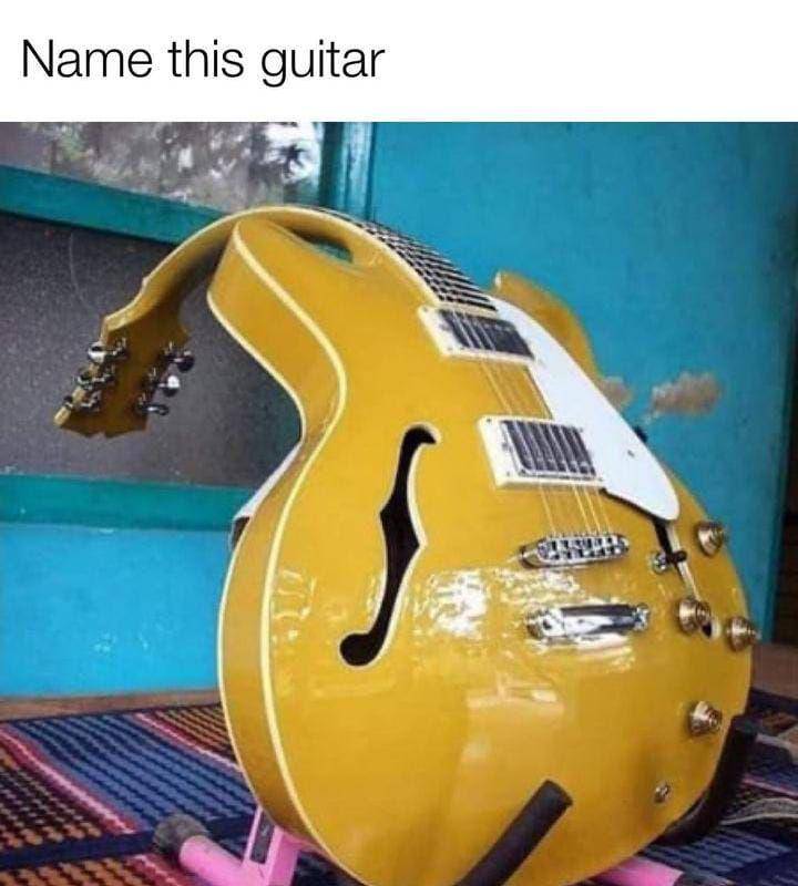 desain gitar yang nyeleneh abis (instagram.com/memesguitar)