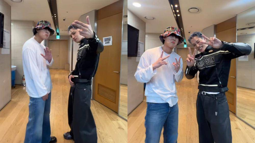 Joohoney Monsta X ikut 'Rover' Challenge bersama Kai EXO (instagram.com/weareone.exo)