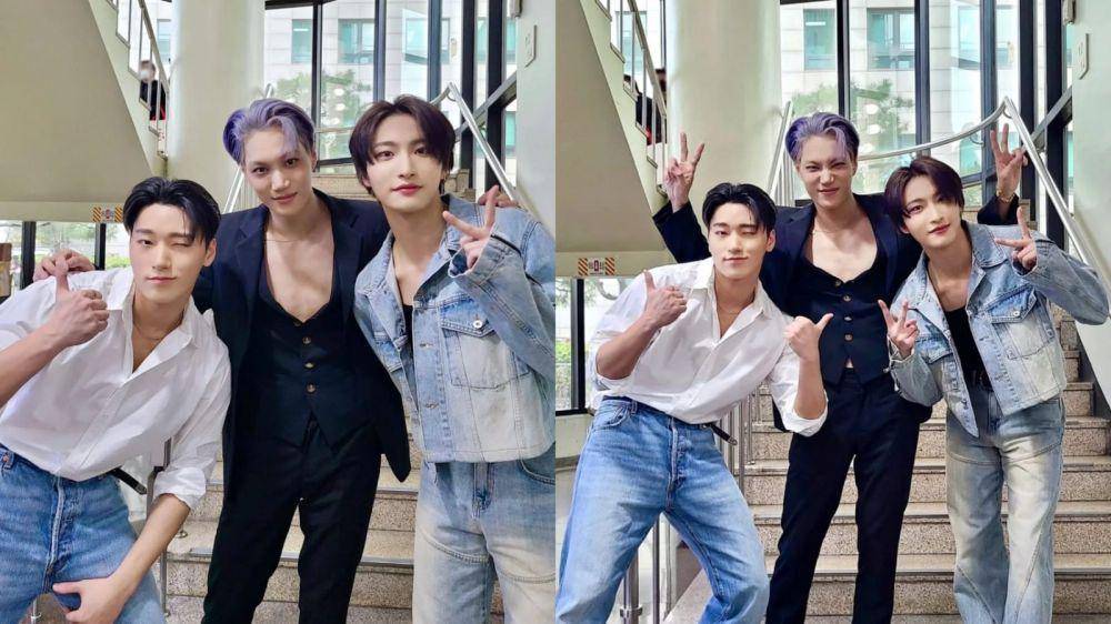 Seonghwa dan San Ateez ikut 'Rover' Challenge bersama Kai EXO (instagram.com/ateez_official_)