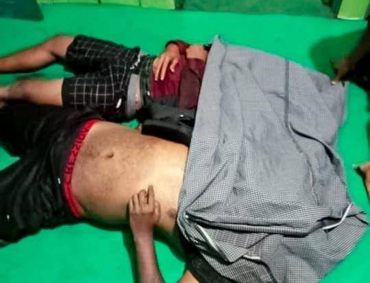 Korban meninggal dalam insiden kontak tembak di Masjid Al Amaliyah, Distrik Ilu, Puncak Jaya, Papua Tengah, Sabtu (25/3/2023) malam. (Istimewa).