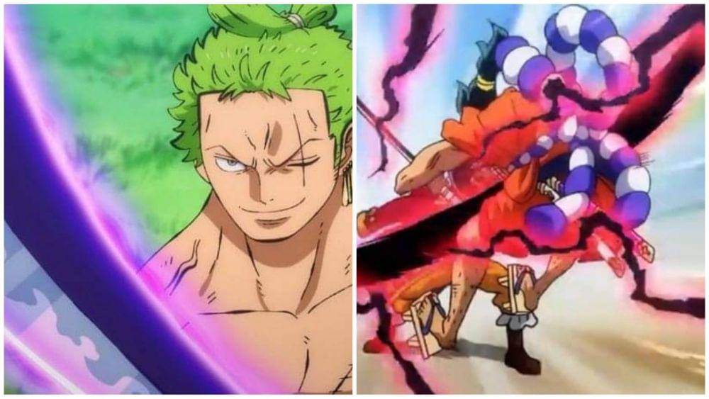 Zoro dan Divine Departure Roger. (Dok. Toei Animation/One Piece)
