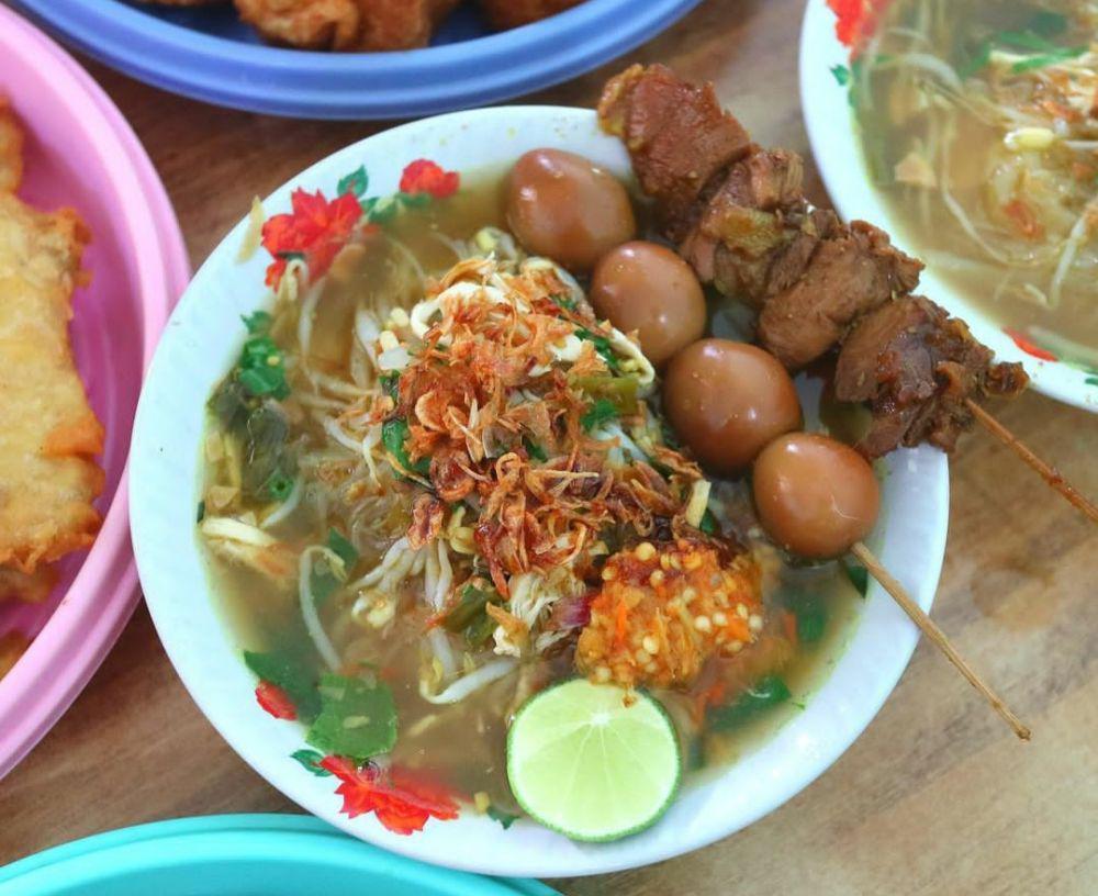 Ilustrasi soto Semarang(instagram.com/kakilimasemarang)