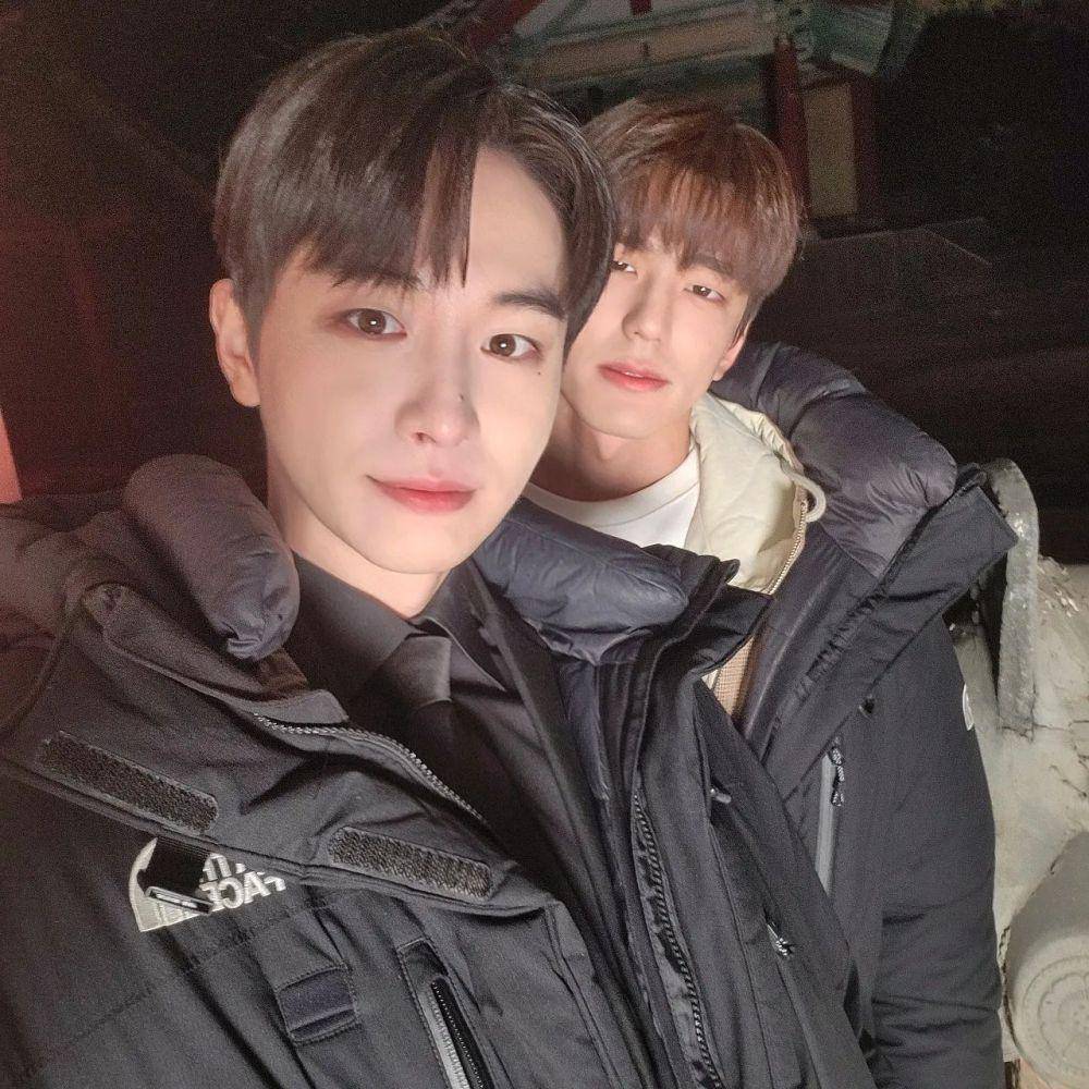 Park Sang Nam dan Kim Min Kyu (instagram.com/sangnam0129)