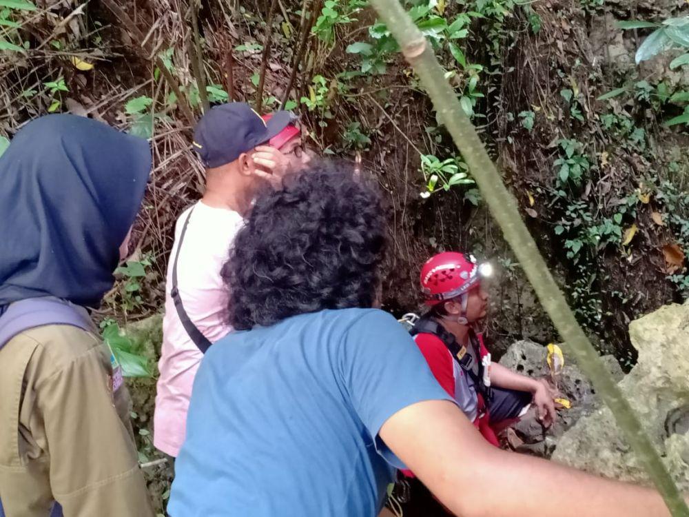 Anggota Mapala UNS Terjatuh di Gua Braholo Gunungkidul