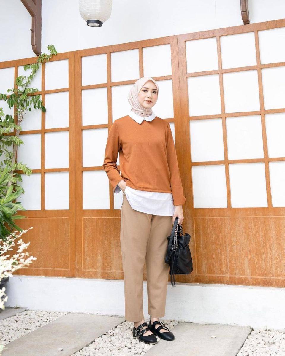OOTD Bukber. (instagram.com/bahjatina)