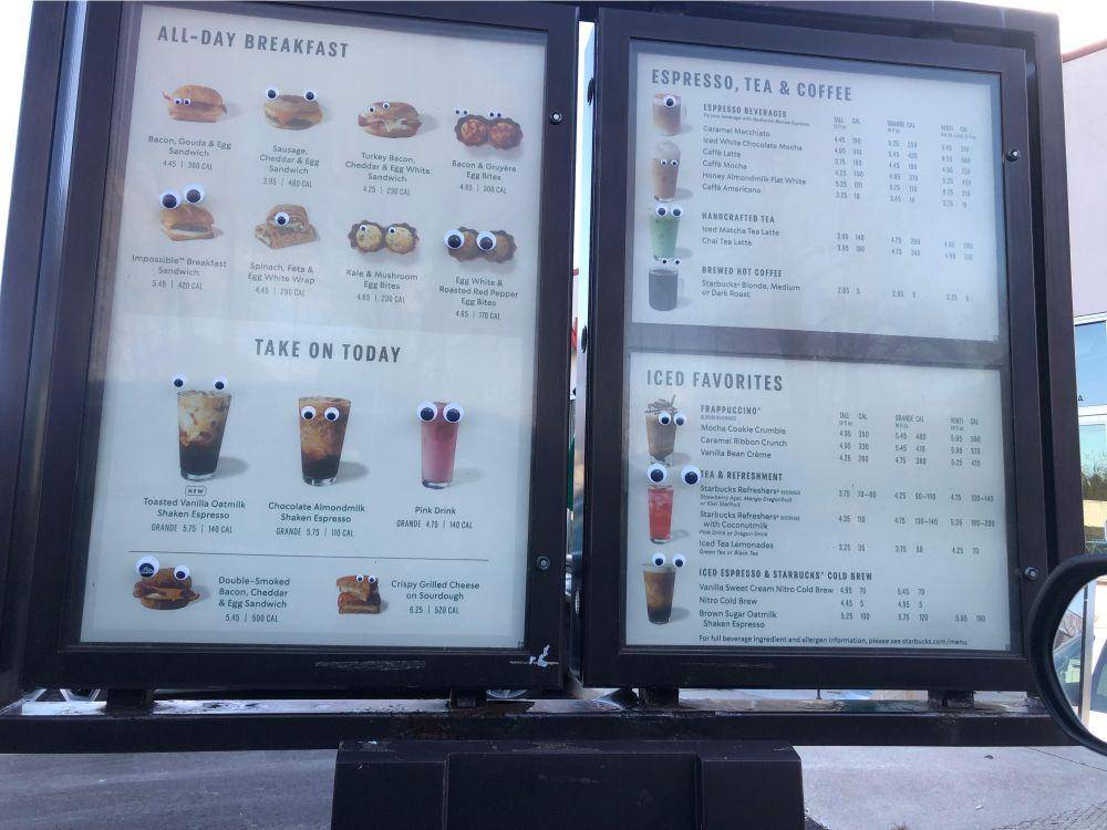 potret menu makanan konsep unik (reddit.com/r/mildlyinteresting)