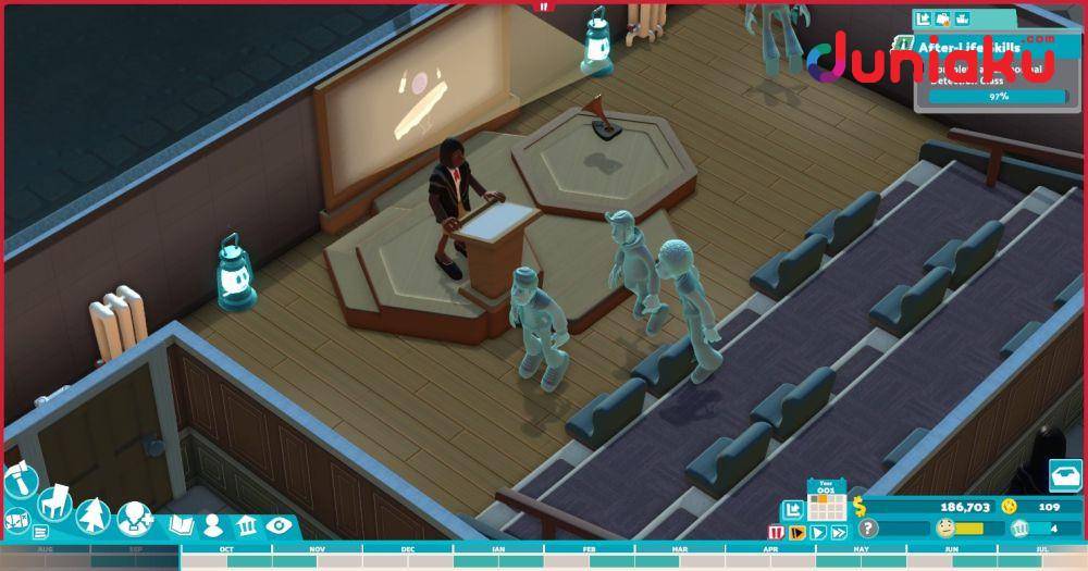 Two Point Campus: School Spirits DLC. duniaku.com/Adhitya Daniel