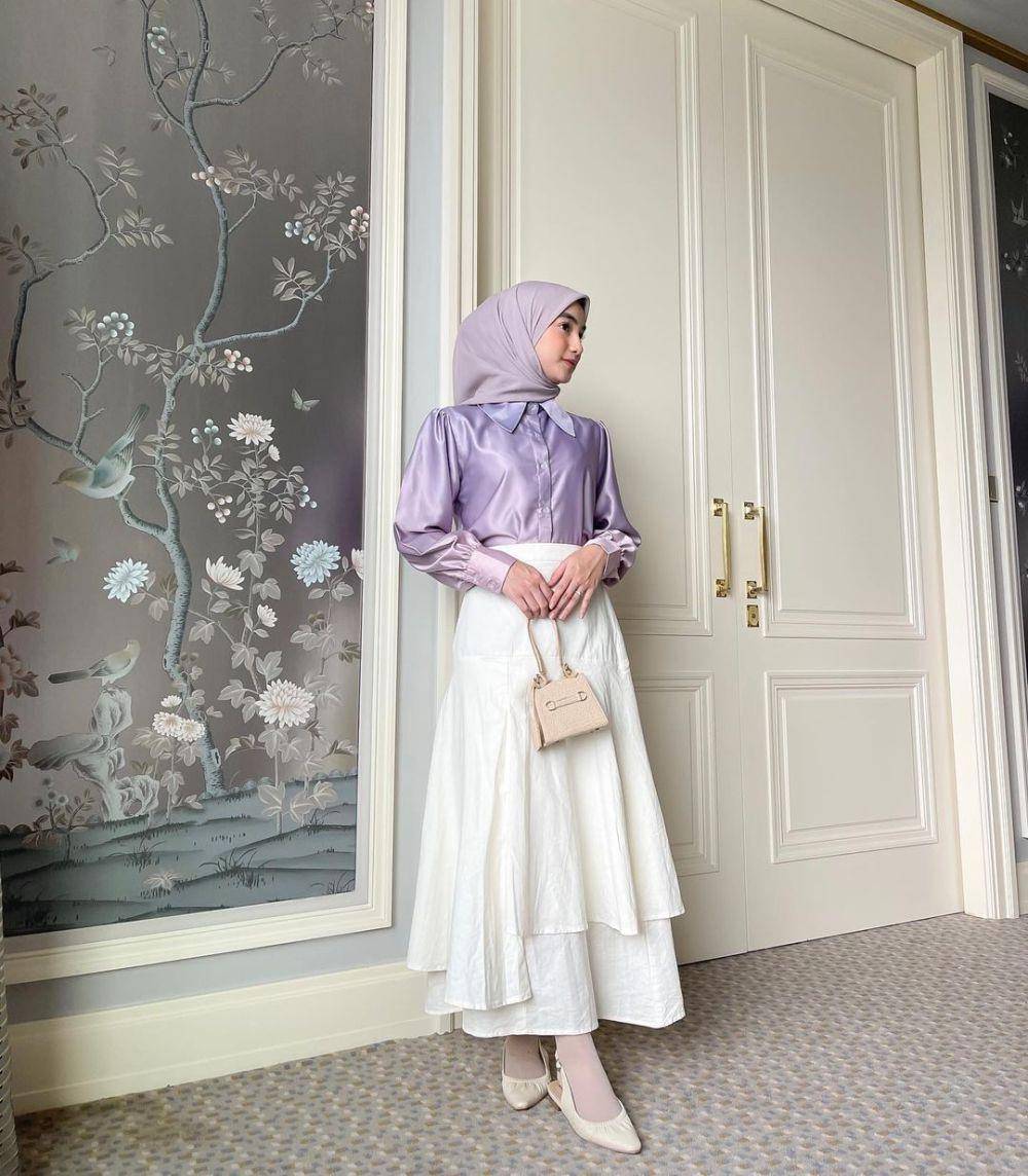 OOTD Bukber. (instagram.com/oliviafindas)