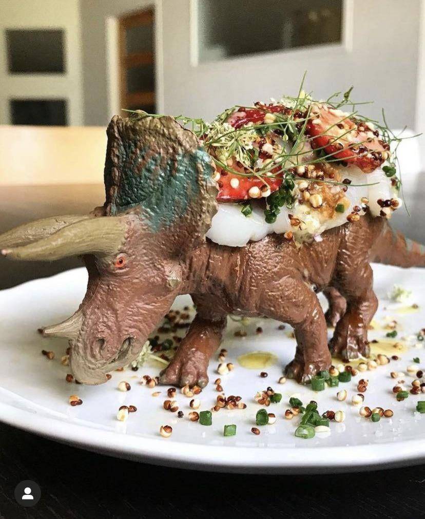 potret makanan disajikan di atas mainan (reddit.com/user/_BOSSHOGS_)