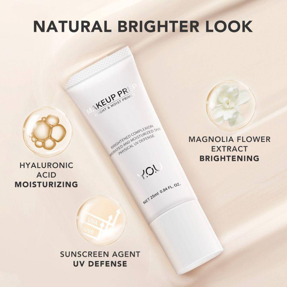 YOU Makeup Prep Bright & Moist Primer. (dok. Shopee/youbeautyofficial)