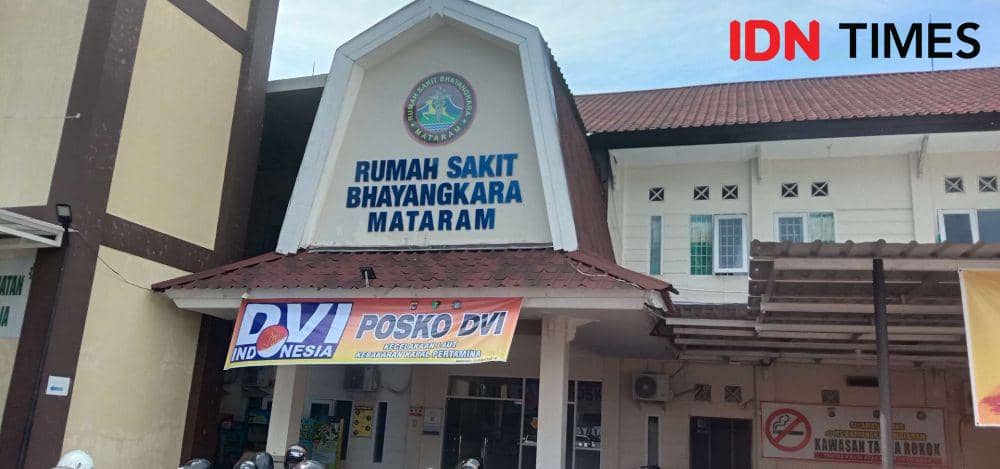 RS Bhayangkara Mataram. (IDN Times/Muhammad Nasir)