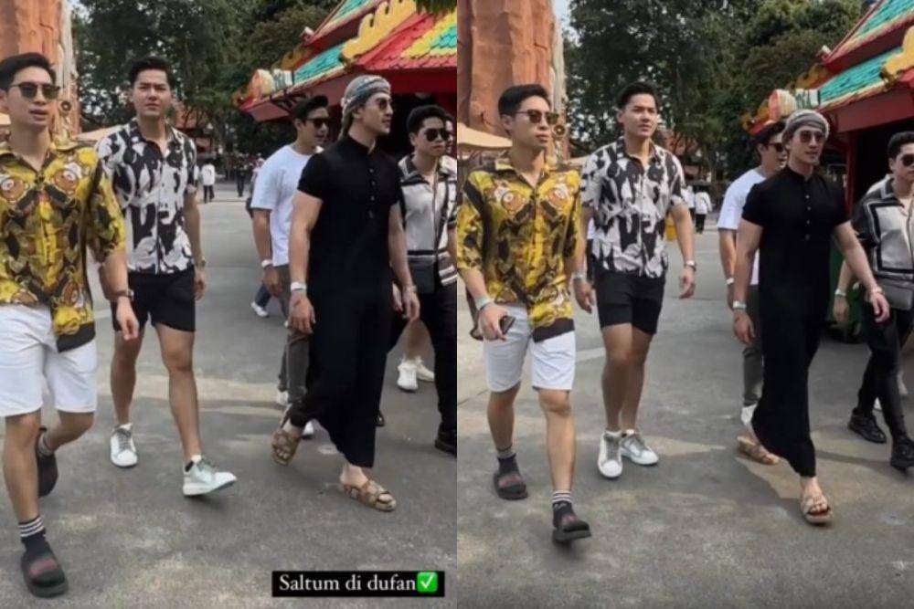 kolase Verrell Bramasta ngabuburit di Dufan (instagram.com/bramastavrl)