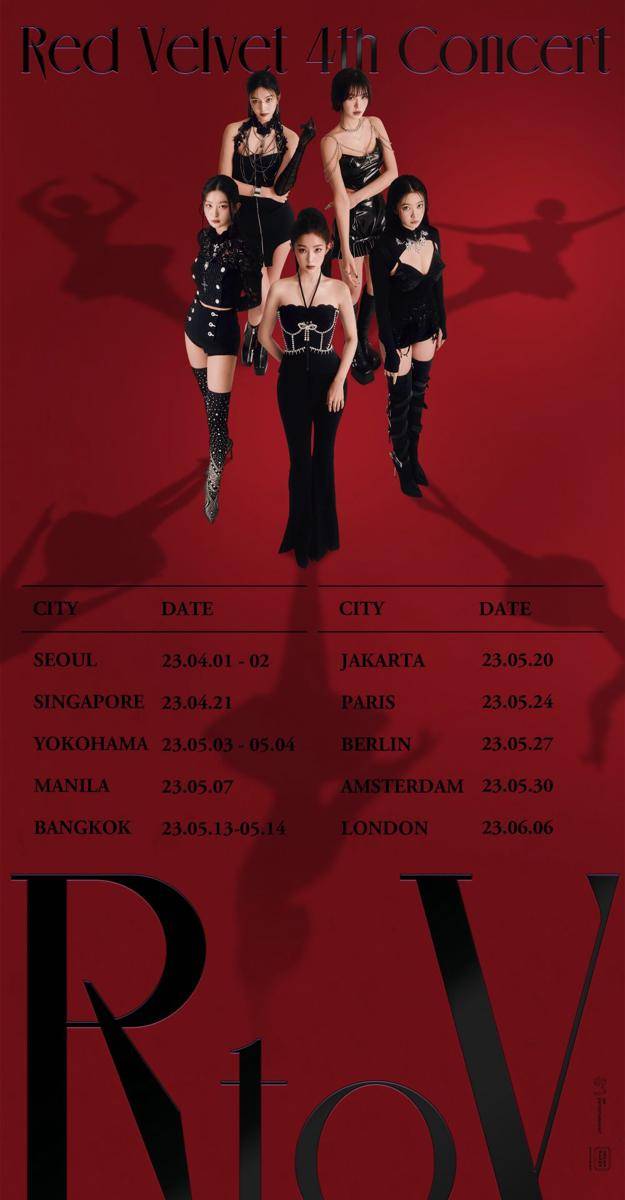 poster konser Red Velvet "R to V" (twitter.com/RVofficial)