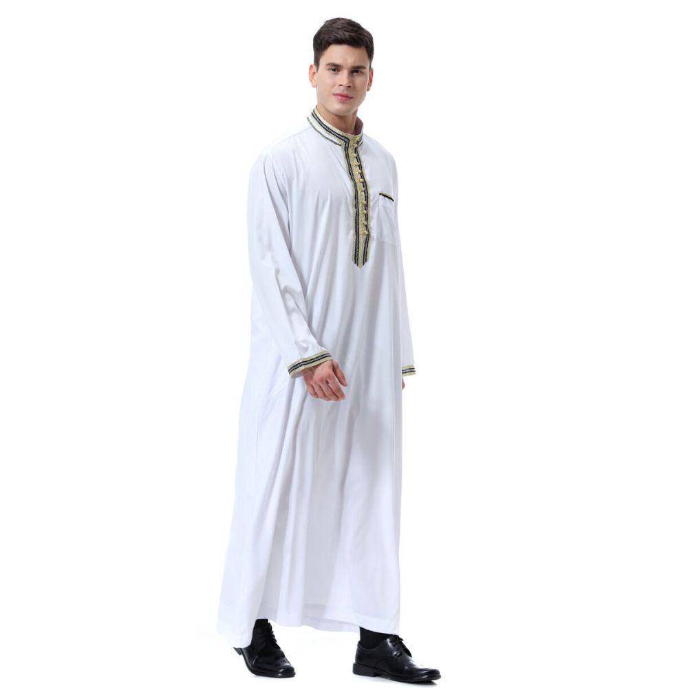 Model gamis pria modern (ebay.com)