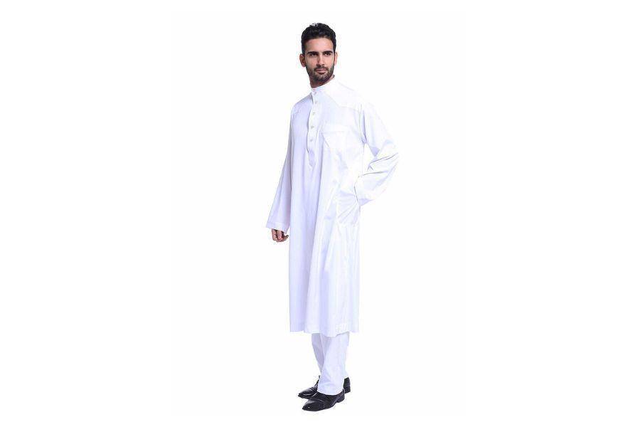 Model gamis pria modern (ebay.com)