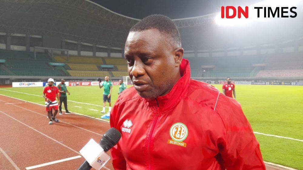 Pelatih Burundi, Ndayiragije Etienne. (IDN Times/Imam Faishal)