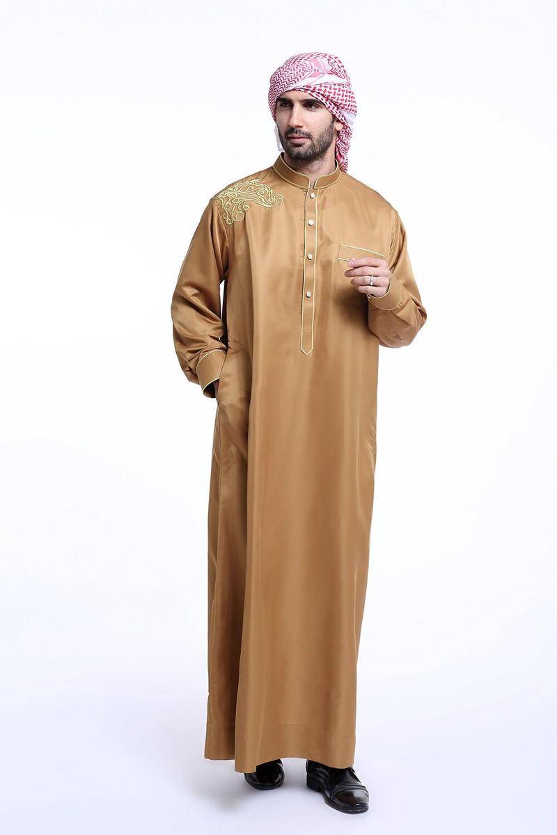Model gamis pria modern (ebay.com)