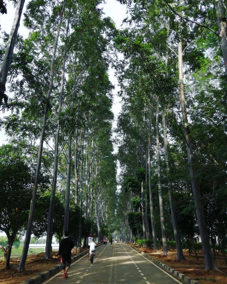Kanal Banjir Timur, Jakarta Timur (instagram.com/ivanoen)