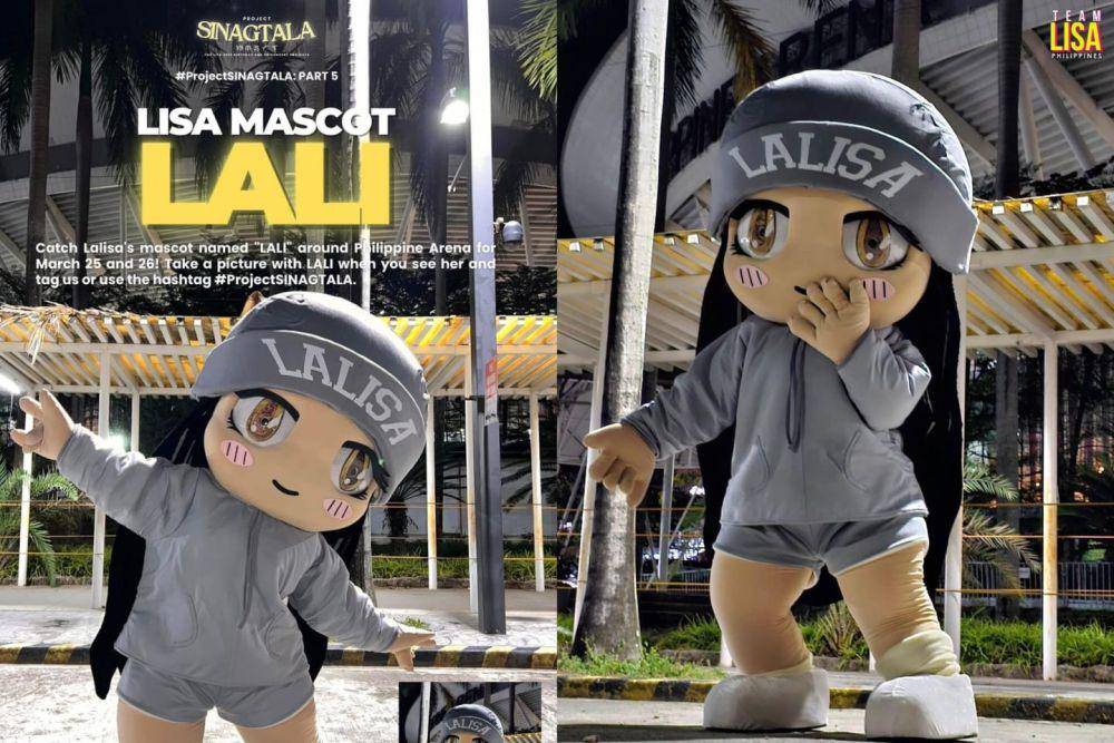 Maskot boneka LALI (instagram.com/teamlisaph)