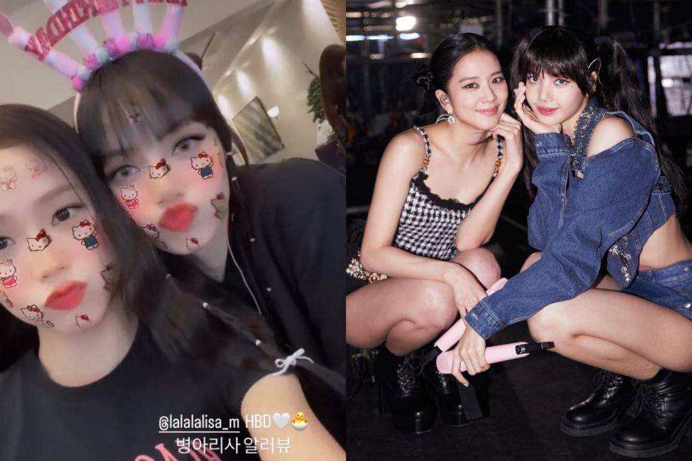 Lisa dan Jisoo BLACKPINK (instagram.com/sooyaaa__)