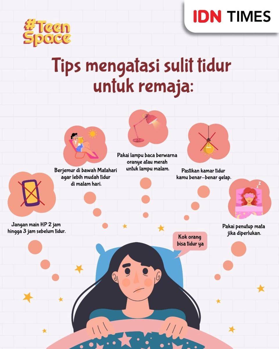 ilustrasi tips mengatasi sulit tidur (IDN Times/Aditya Pratama)