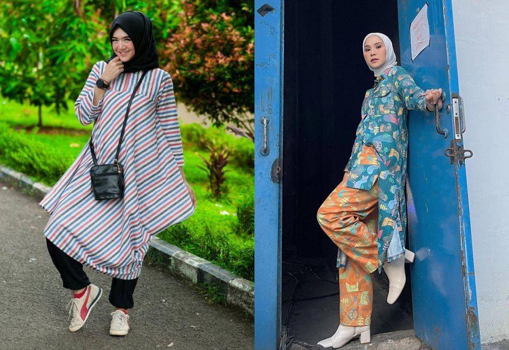 Adu Gaya Artta Ivano vs. Zaskia Mecca (instagram.com/arttaivano | instagram.com/zaskiaadyamecca)