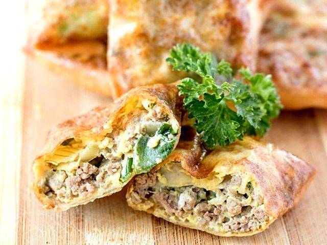 ilustrasi martabak telur kulit lumpia (instagram.com/dwellbymichelle)