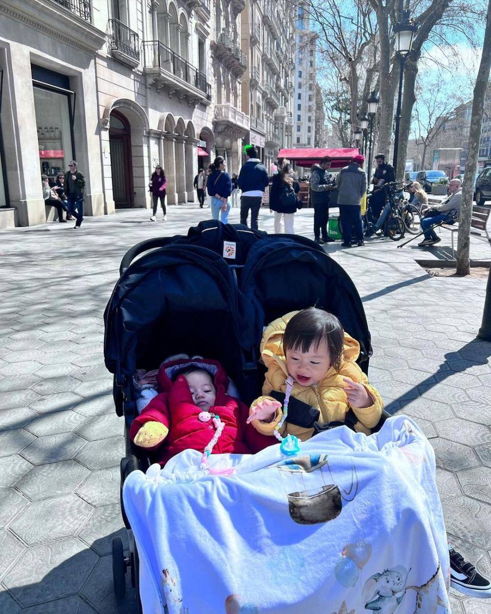 momen keluarga Felicya di Barcelona (instagram.com/felicyangelista_)