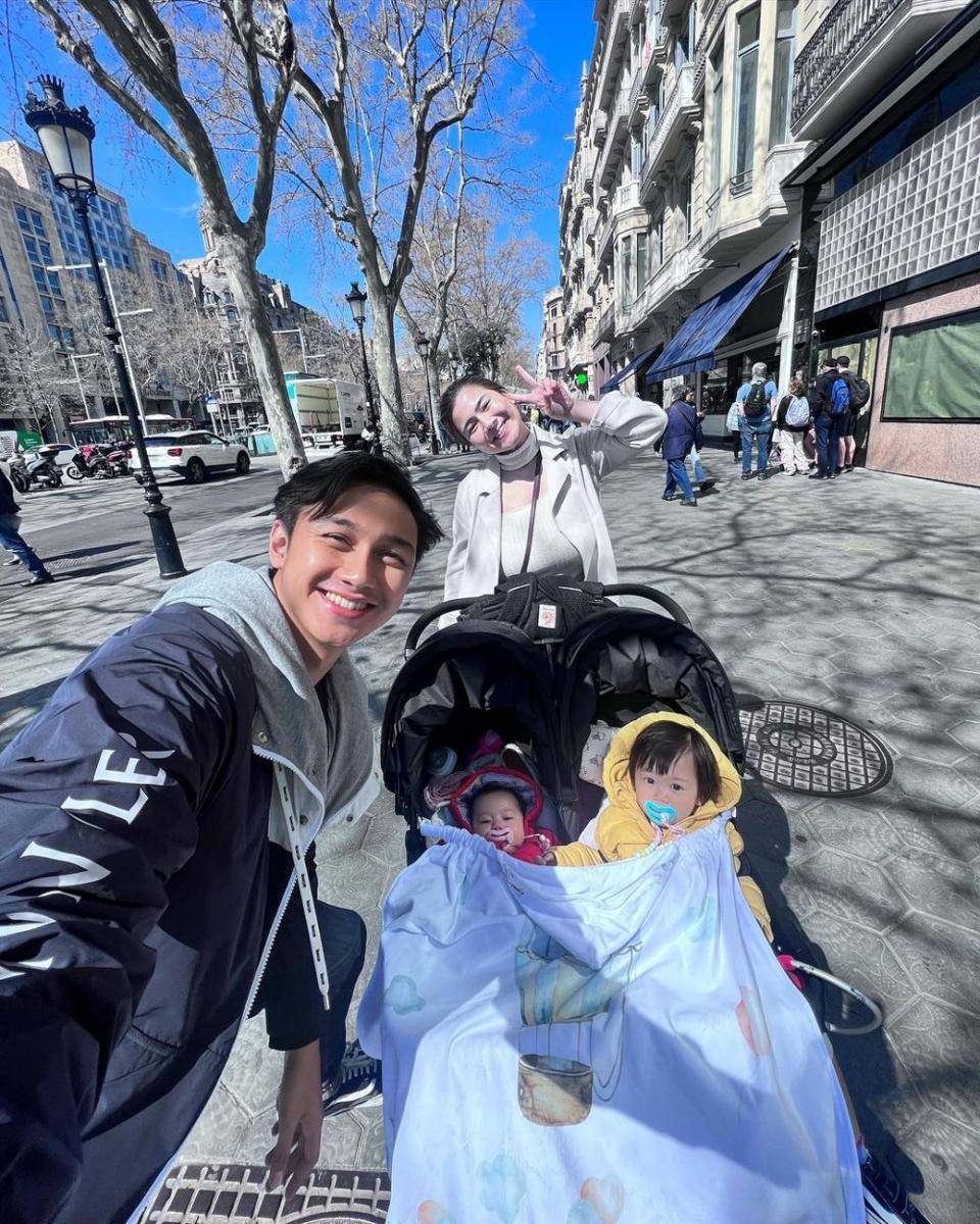 momen keluarga Felicya di Barcelona (instagram.com/felicyangelista_)