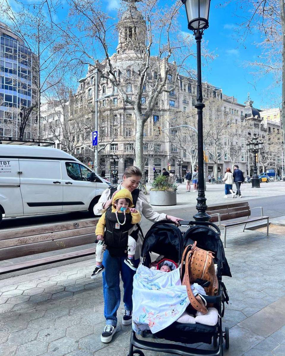 momen keluarga Felicya di Barcelona (instagram.com/felicyangelista_)