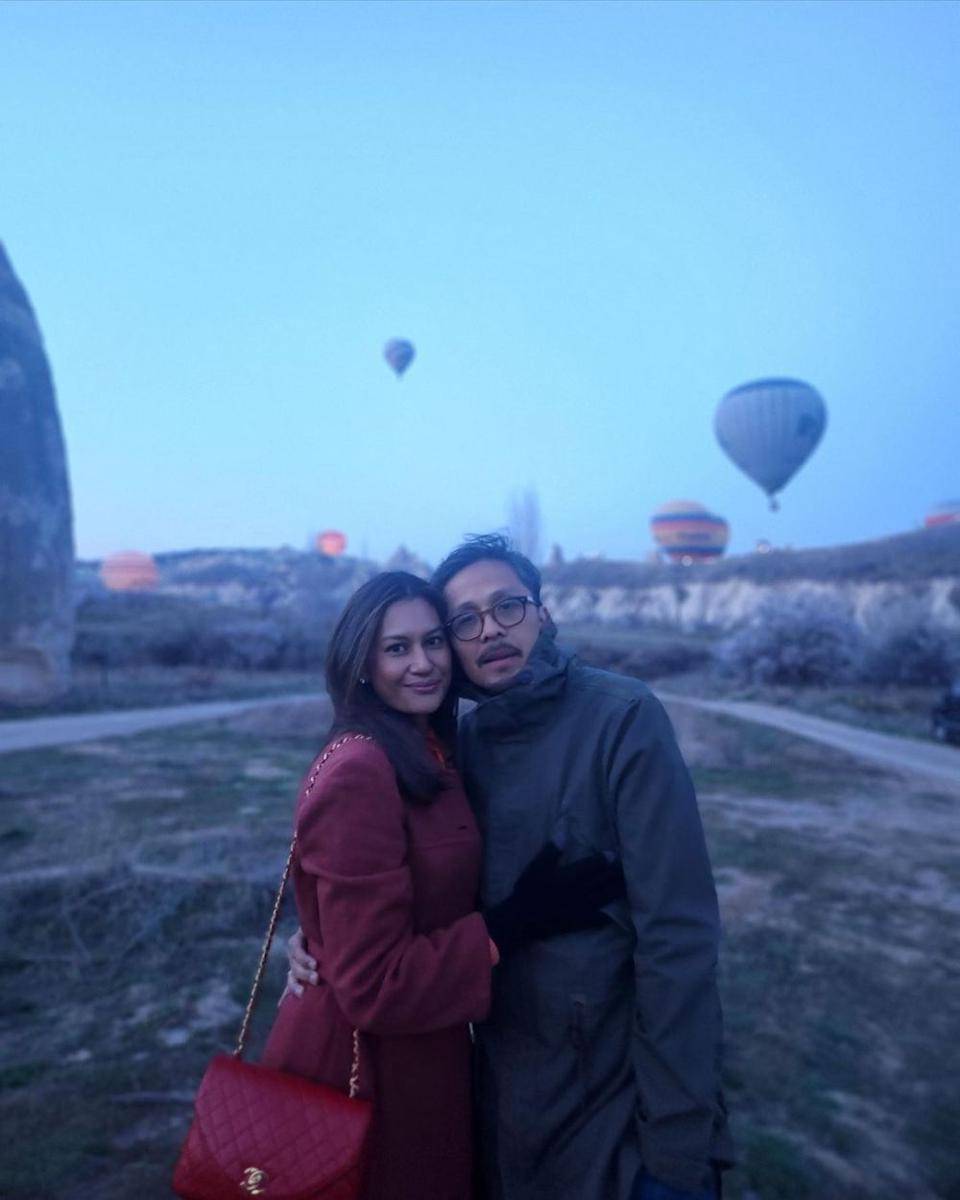 momen pemain Layangan Putus syuting di Cappadocia (instagram.com/raihaanun)