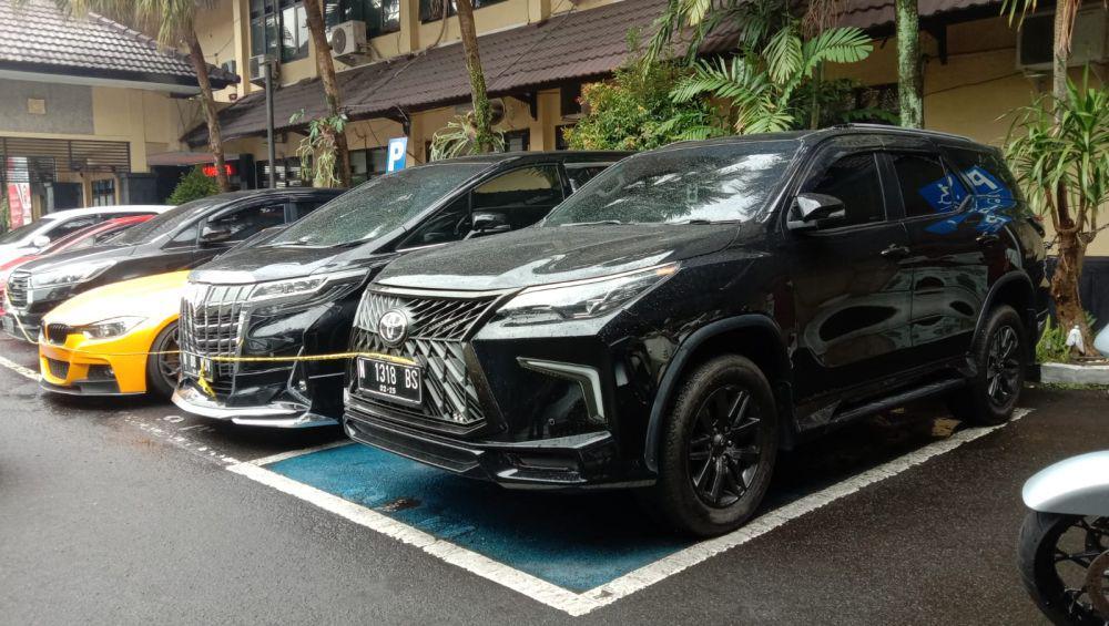 Mobil Fortuner Milik Wahyu Kenzo Juga Disita Polisi