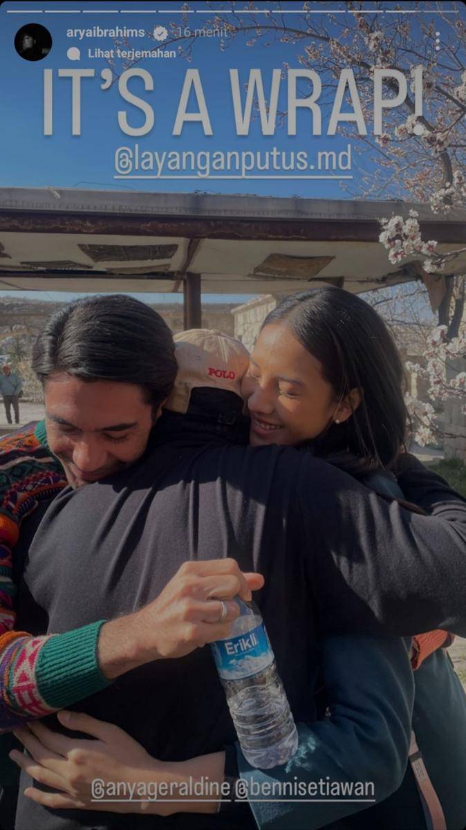 momen pemain Layangan Putus syuting di Cappadocia (instagram.com/aryaibrahims)