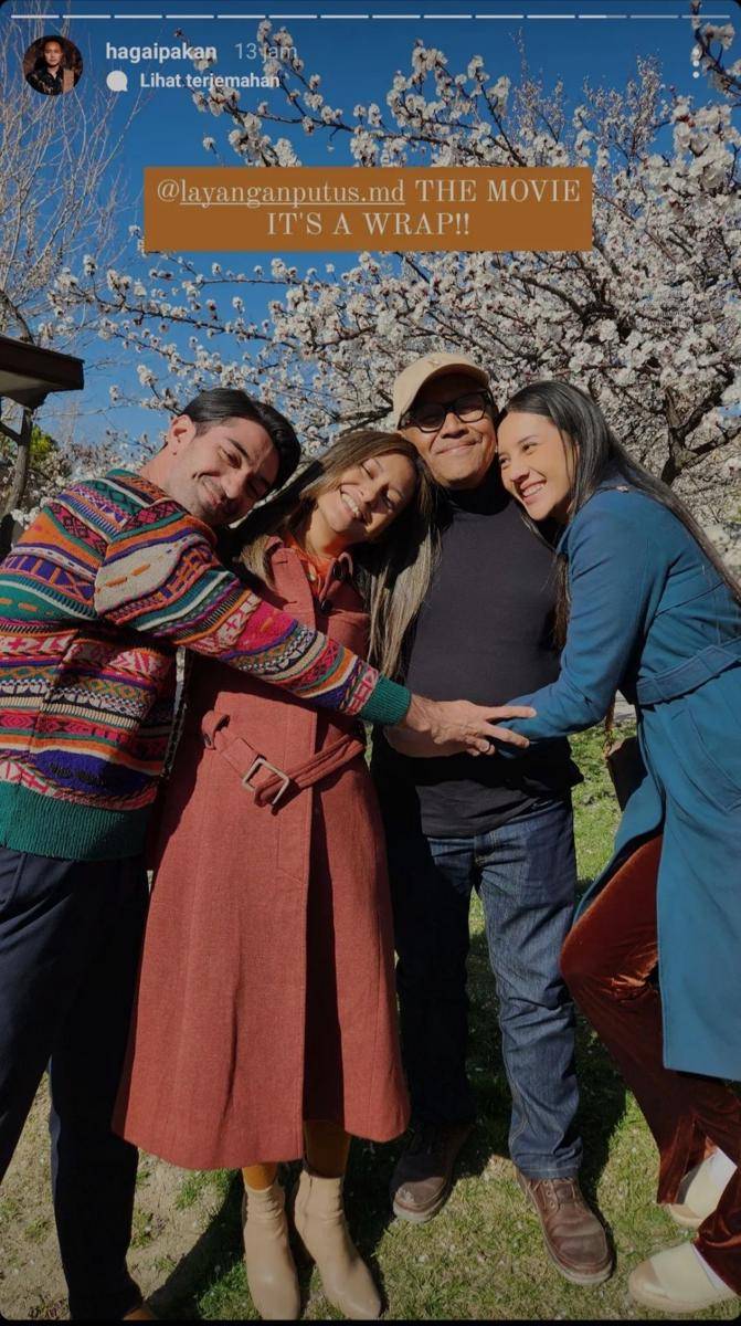 momen pemain Layangan Putus syuting di Cappadocia (instagram.com/hagaipakan)