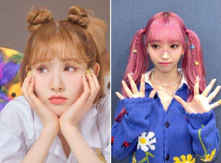 potret hair style member STAYC (instagram.com/stayc_highup)