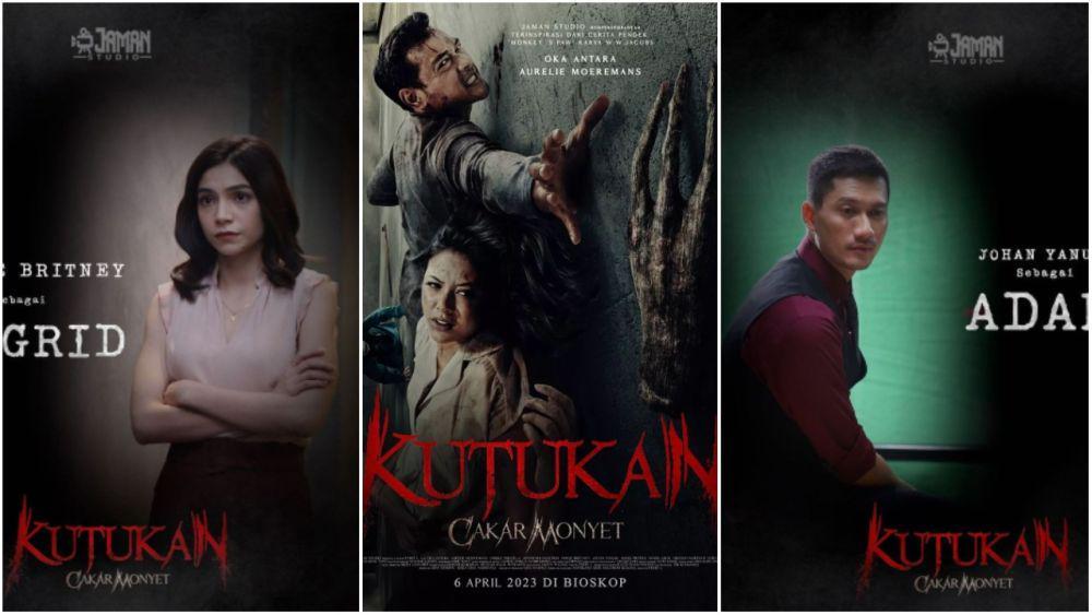 9 Potret Pemeran Film Kutukan Cakar Monyet