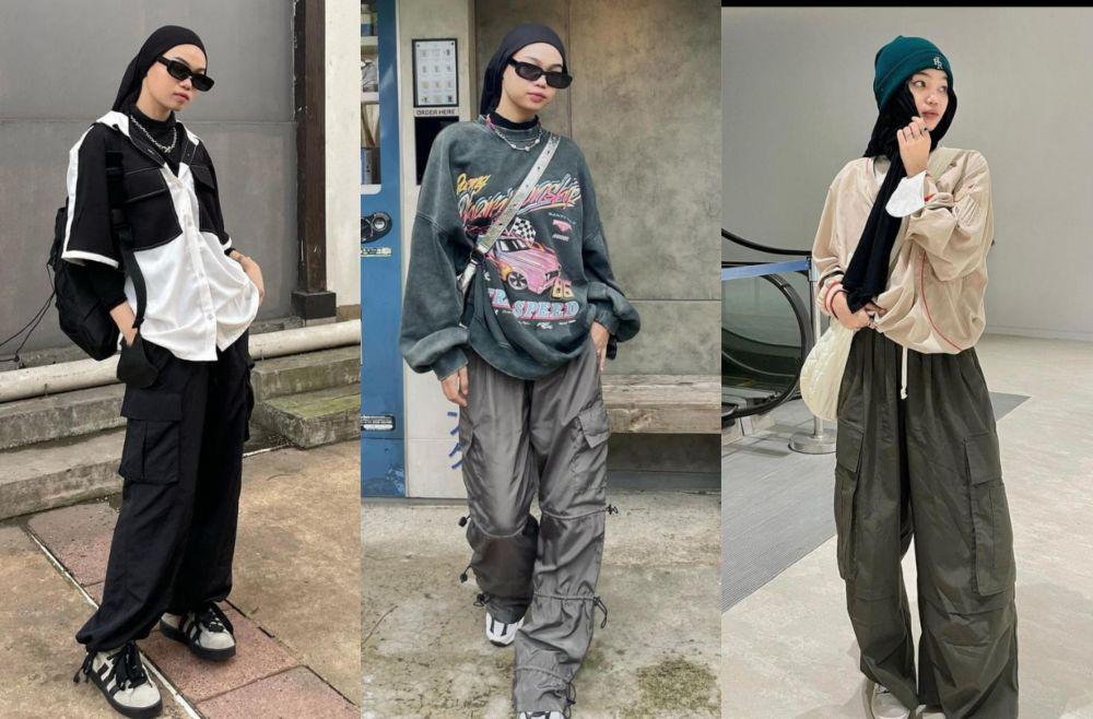 9 Padu Padan Style Boyish dengan Cargo Pants ala Clara Yulia, Kece!