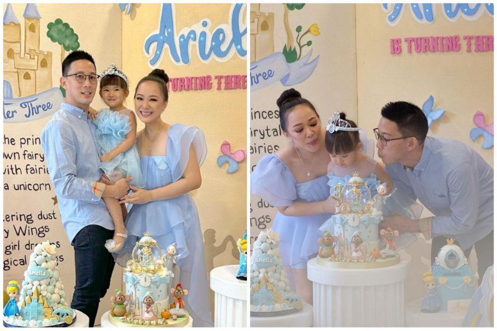 10 Momen Seru Perayaan Ultah Ariella Ke-3 Anak Yuanita Christiani