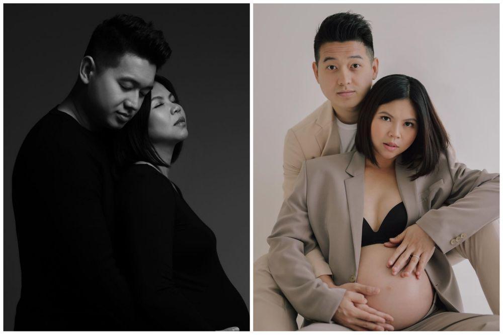 10 Potret Maternity Shoot Greysia Polii Bersama Suami, Elegan!