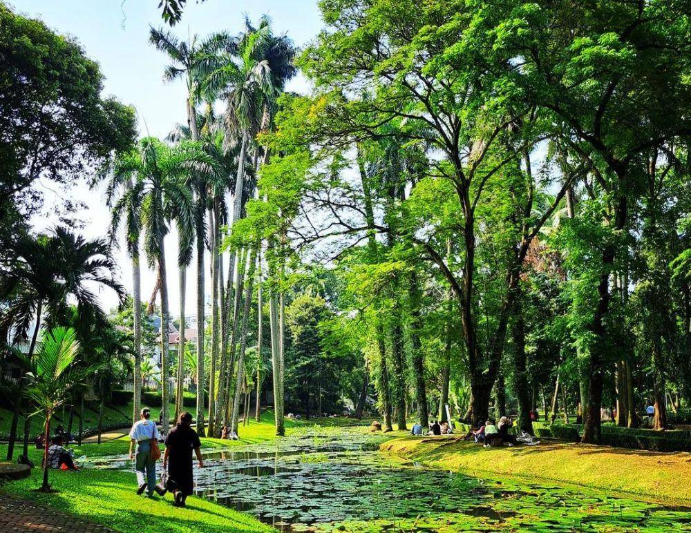 Ilustrasi Taman Langsat, Jakarta Selatan (instagram.com/setianijfaaaa_)