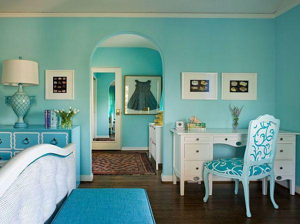 9 Inspirasi Interior Rumah Warna Toska, Unik dan Sejuk!